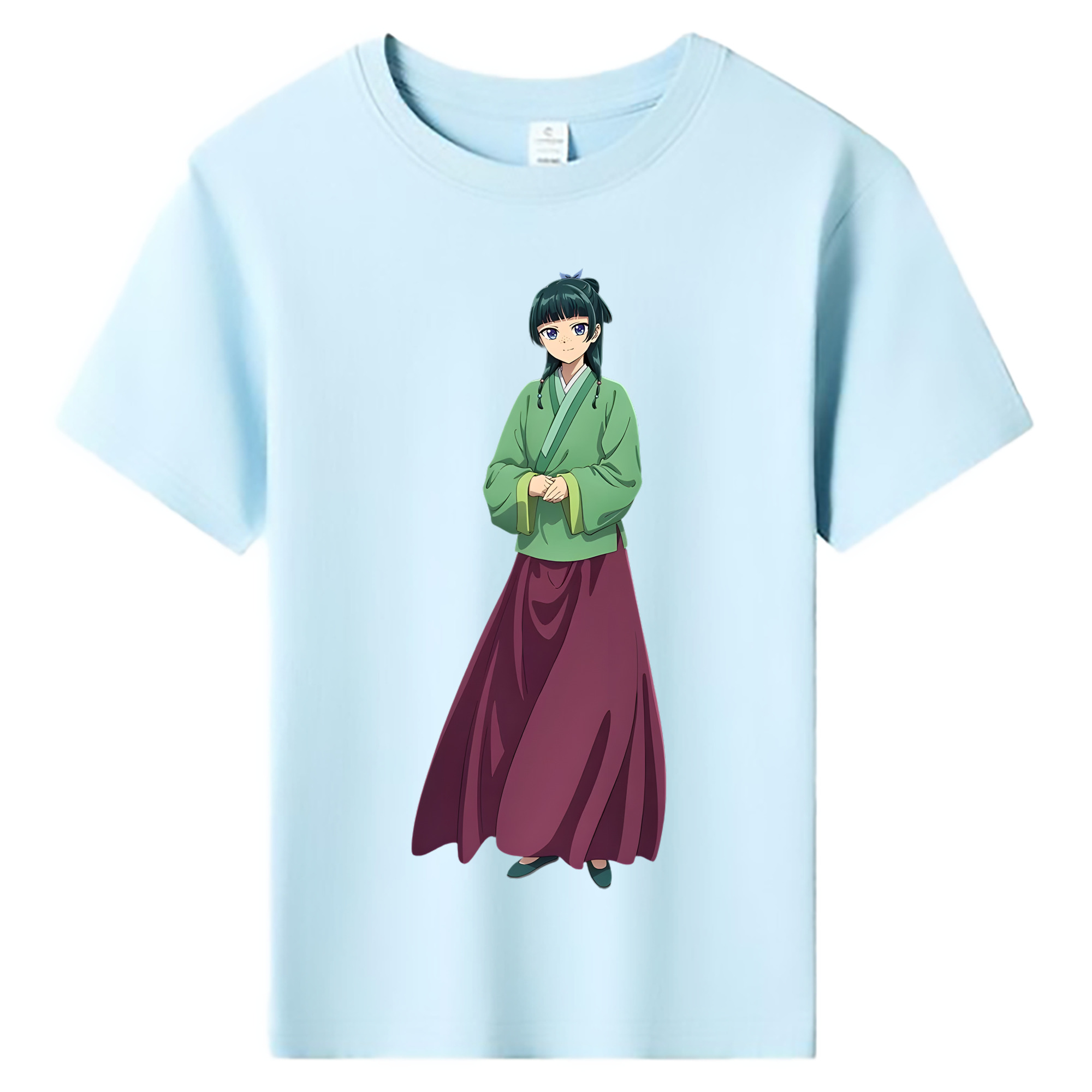 （画像用） 薬屋のひとりごと The Apothecary Diaries 綿100％キッズTシャツ（フロントプリント）